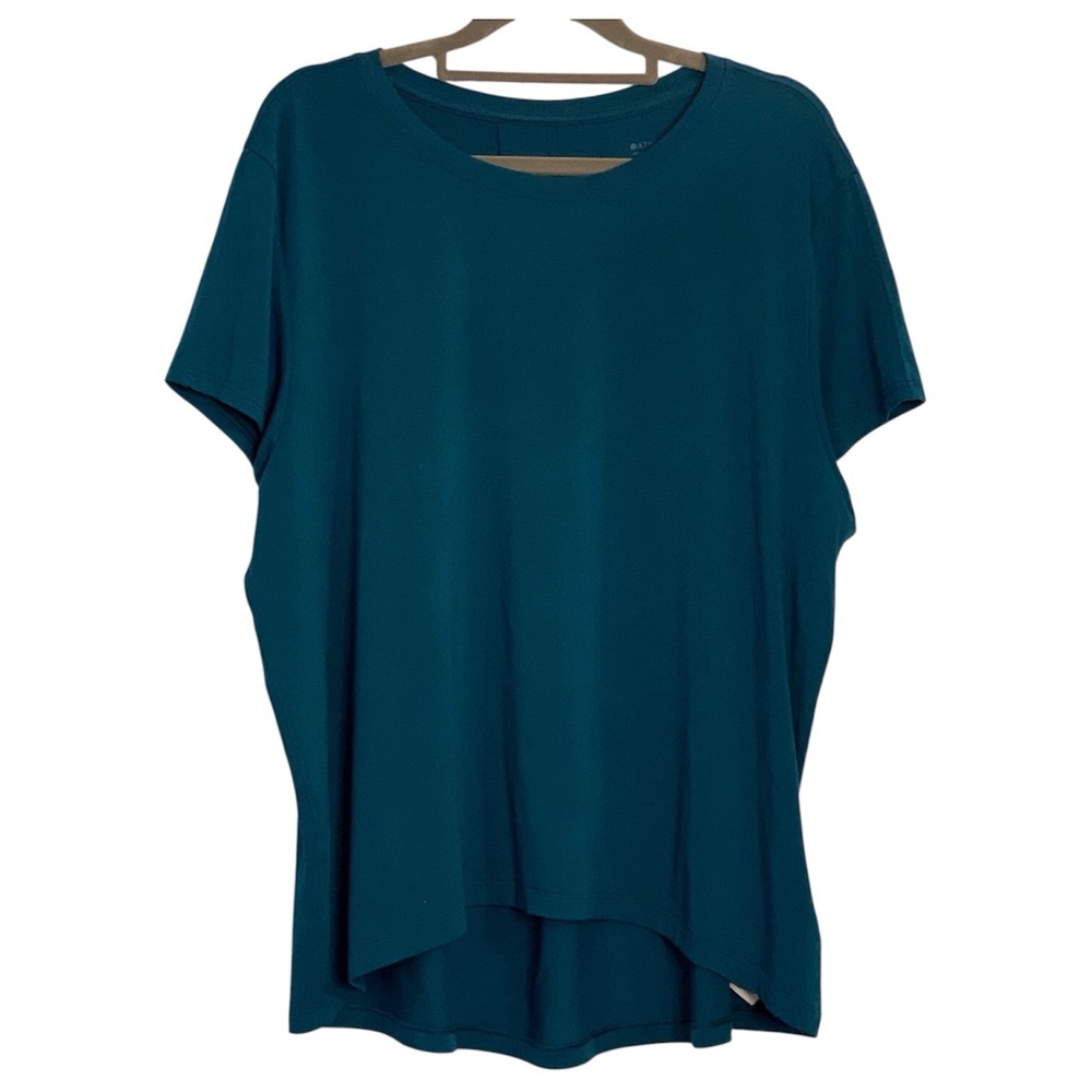 Athleta Deep Teal Short Sleeve Top